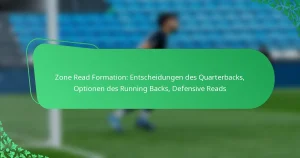 Zone Read Formation: Entscheidungen des Quarterbacks, Optionen des Running Backs, Defensive Reads